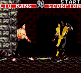 Mortal Kombat (Japan) (v3.3) In game screenshot